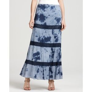Blue Tie Dye Michael Kors Skirt
